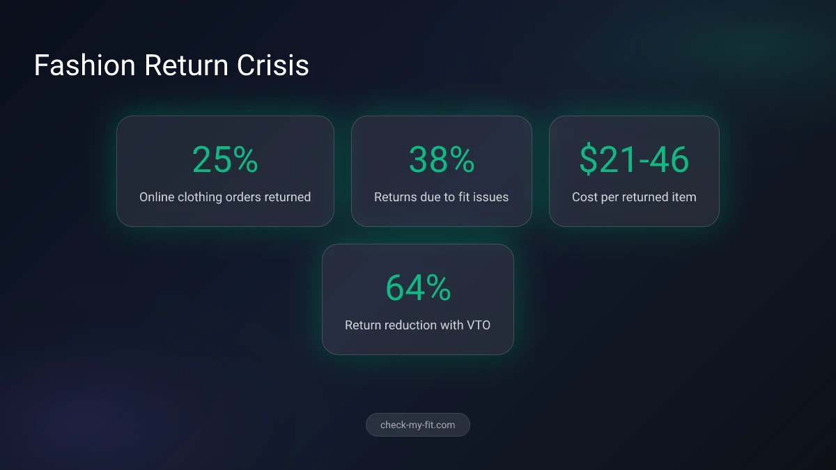 Fashion Return Crisis - Key statistics about online clothing returns
